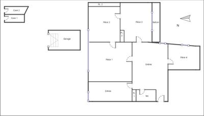 Appartement - 72 m² - 4 pièces