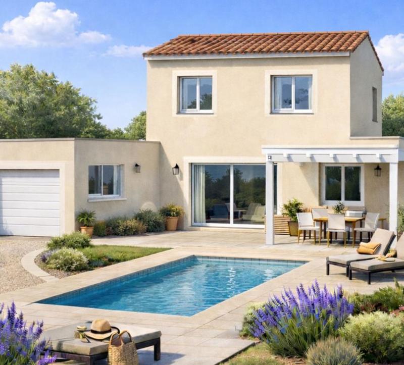 Maison - 90 m² - 4 pièces