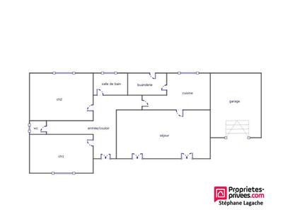 Maison - 86 m² - 4 pièces