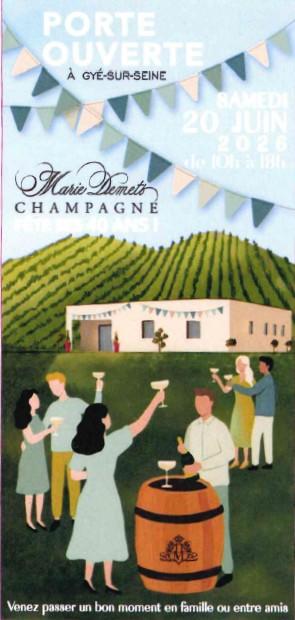 40 ans du Champagne Marie Demets