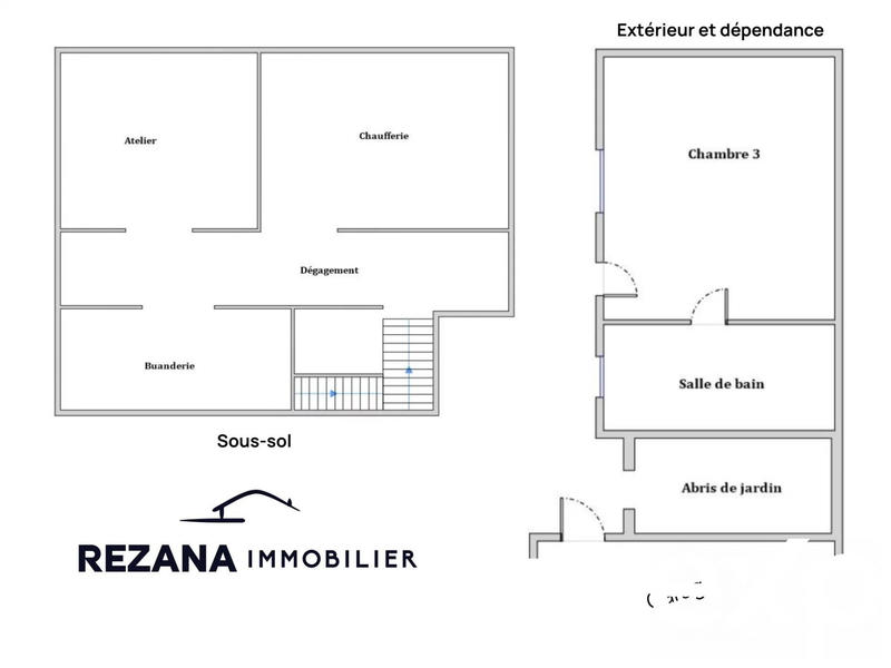 Maison - 100 m² - 5 pièces