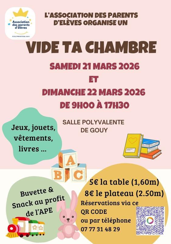 Vide ta chambre