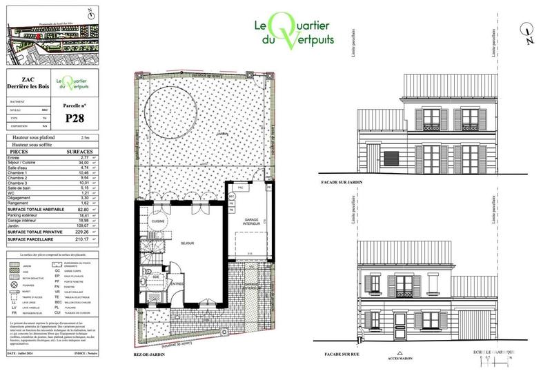 Maison - 83 m² - 4 pièces