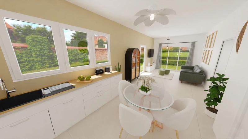 Appartement - 63 m² - 3 pièces