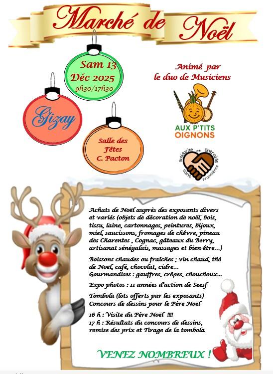 Marché de Noël de Gizay