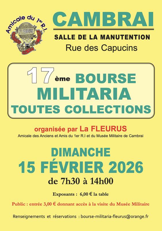17ème bourse militaria toutes collections
