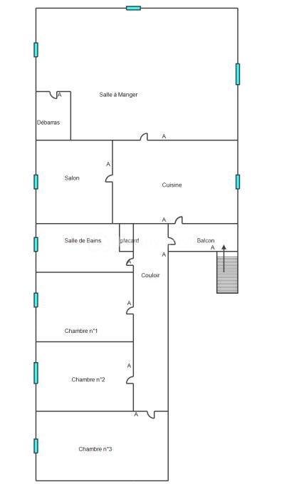 Maison ancienne - 147 m² - 7 pièces