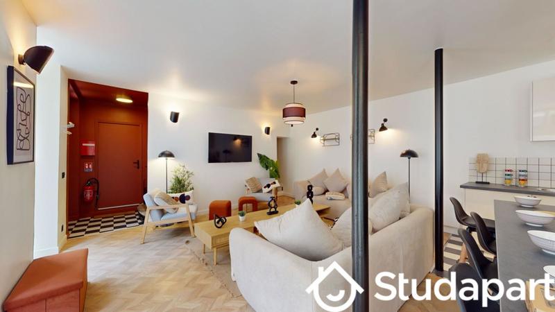 Chambre - 10 m² - 1 pièce