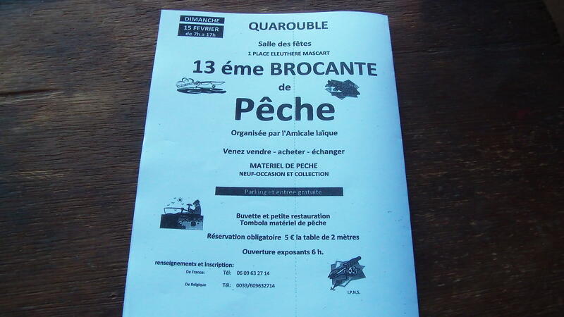 Brocante de pêche