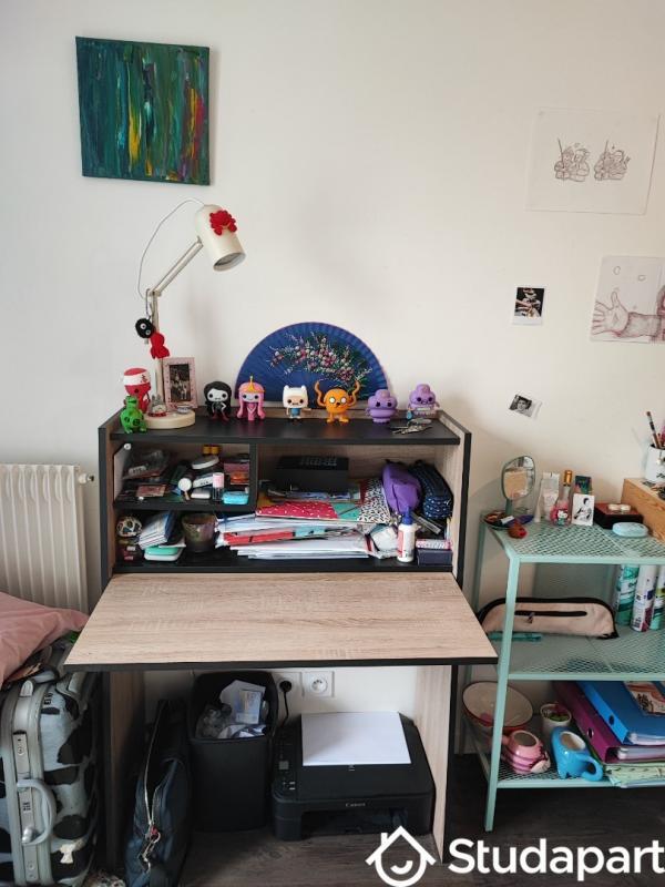 Chambre - 15 m² - 1 pièce