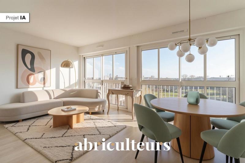 Appartement ancien - 64 m² - 3 pièces