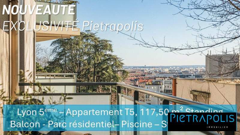 Appartement - 118 m² - 5 pièces