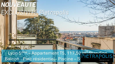 Appartement - 118 m² - 5 pièces