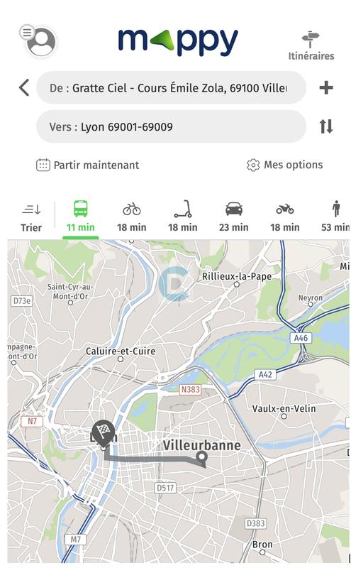 Appartement - 61 m² - 3 pièces