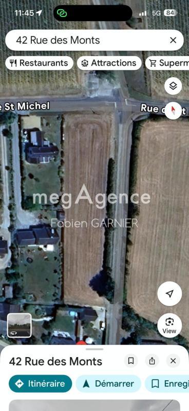 Terrain constructible - 2 860 m²