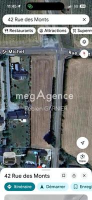 Terrain constructible - 2 860 m²