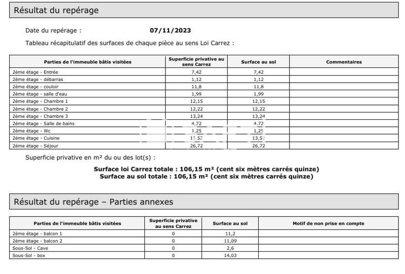 Appartement - 107 m² - 5 pièces