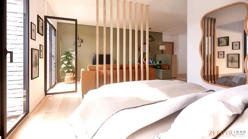 Appartement - 37 m² - 1 pièce