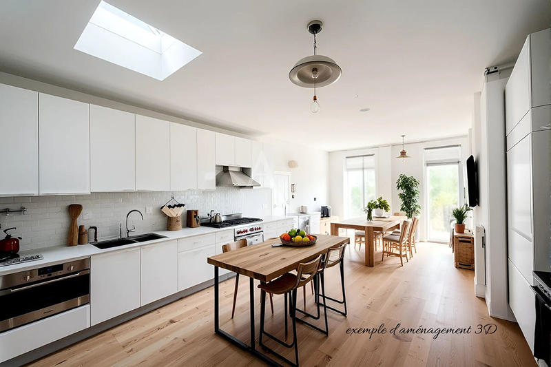 Maison - 96 m² - 4 pièces