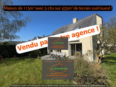 Maison - 115 m² - 7 pièces