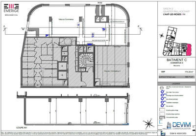 Local commercial - 169 m²