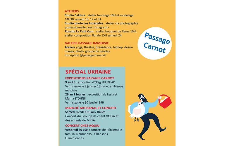 Spécial Ukraine aux Halles