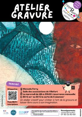 Atelier de Gravure Mensuel