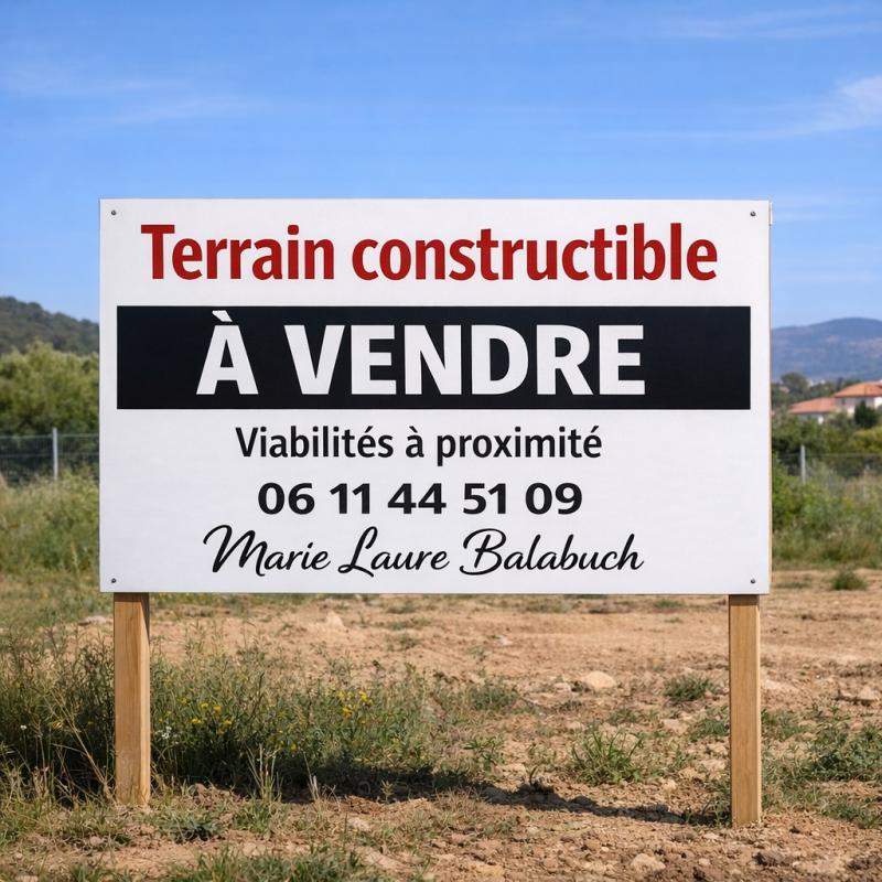 Terrain constructible - 960 m²