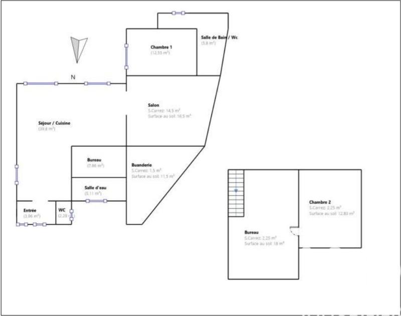 Maison - 136 m² - 5 pièces
