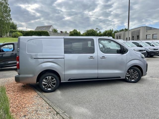 Peugeot Expert Cabine Approfondie Ca 5 Places Xl Bluehdi 180 Ch Eat8 - Gris Acier Pack Look Jantes Led Jumpy Sieges