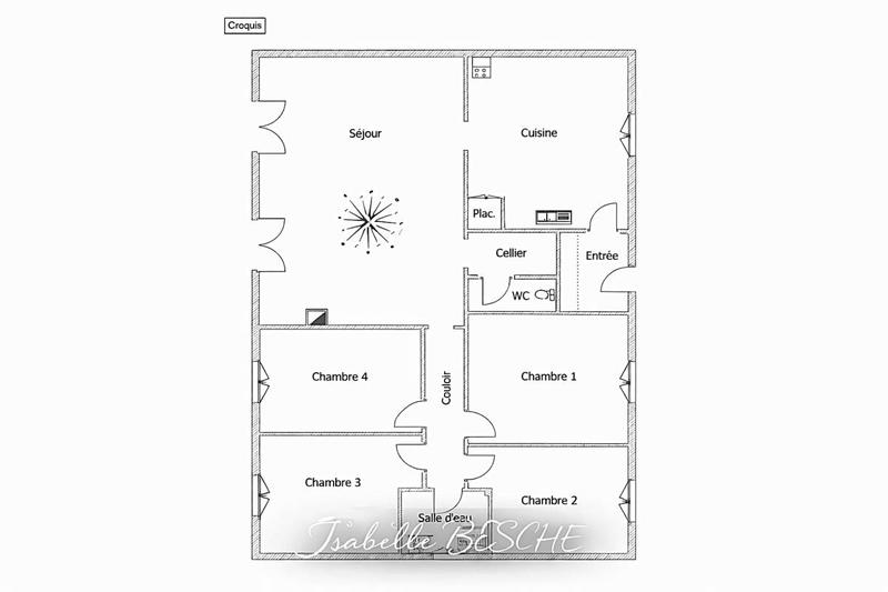 Maison - 100 m² - 5 pièces