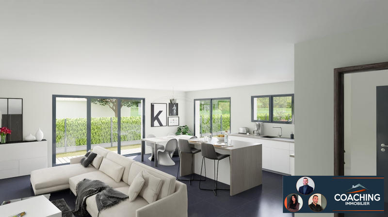 Maison - 90 m² - 5 pièces