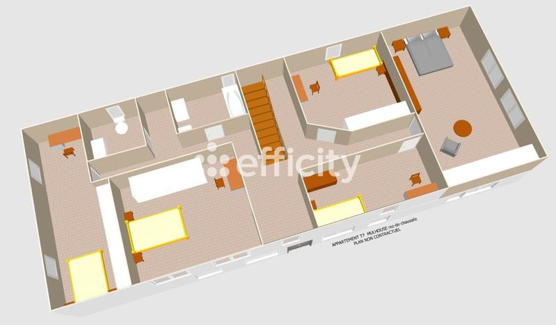 Appartement - 270 m² - 11 pièces