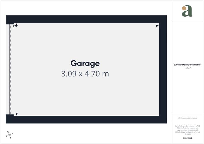 Appartement - 28 m² - 2 pièces