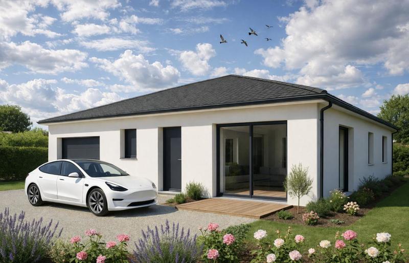 Maison - 90 m² - 4 pièces