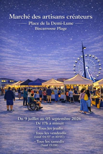 Marché des artisans créateurs