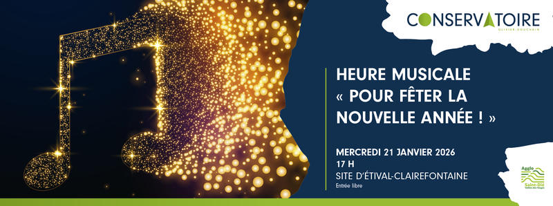 Heure musicale pour fêter la nouvelle année