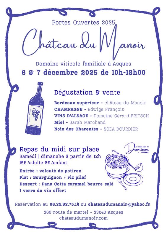 Portes Ouvertes Château du Manoir