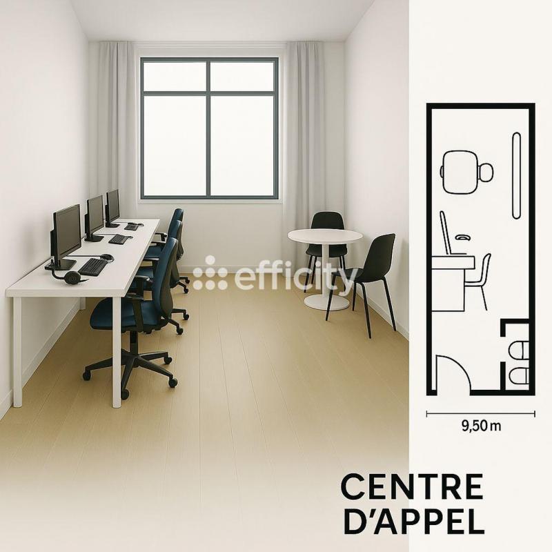 Bureau - 28 m² - 1 pièce