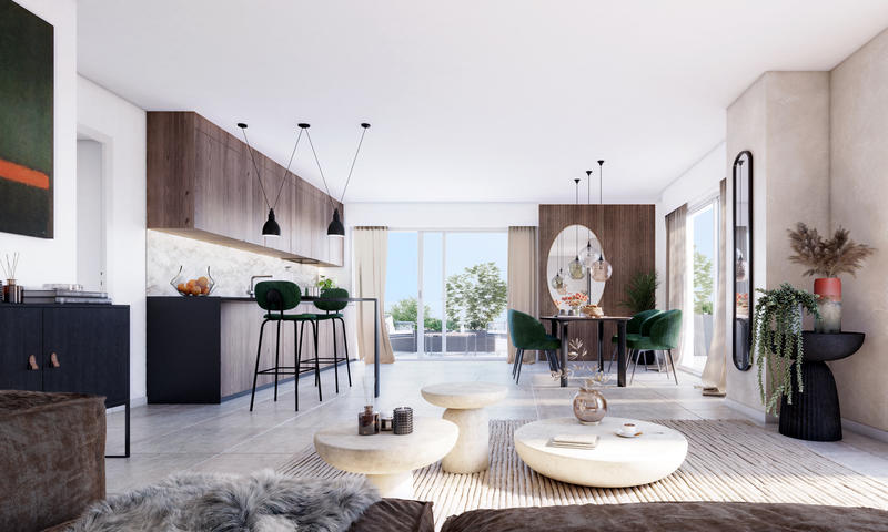 Appartement - 86 m² - 3 pièces