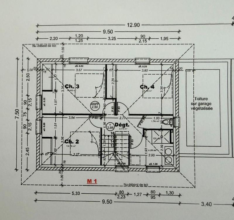 Maison - 108 m² - 5 pièces