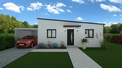 Maison - 54 m² - 5 pièces