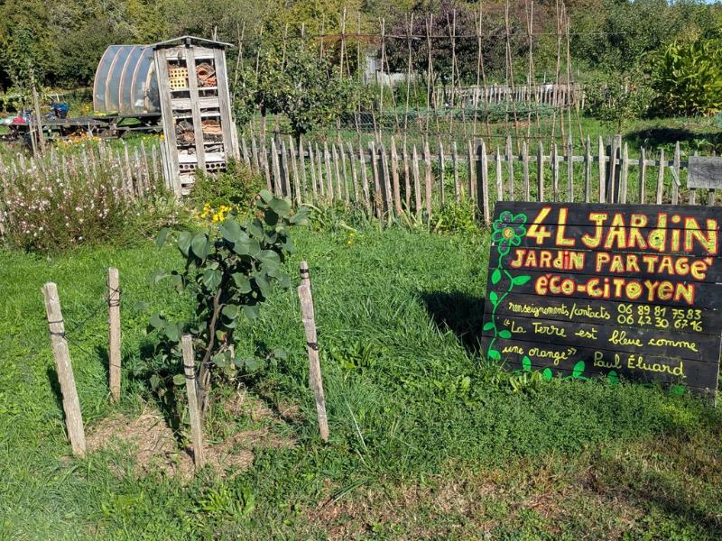 Semaine de la Biodiversité - Visite du jardin du 4l café &amp; temps convivial à Cartelègue