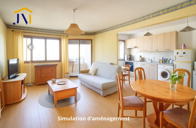 Appartement - 53 m² - 2 pièces