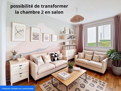 Appartement - 56 m² - 3 pièces