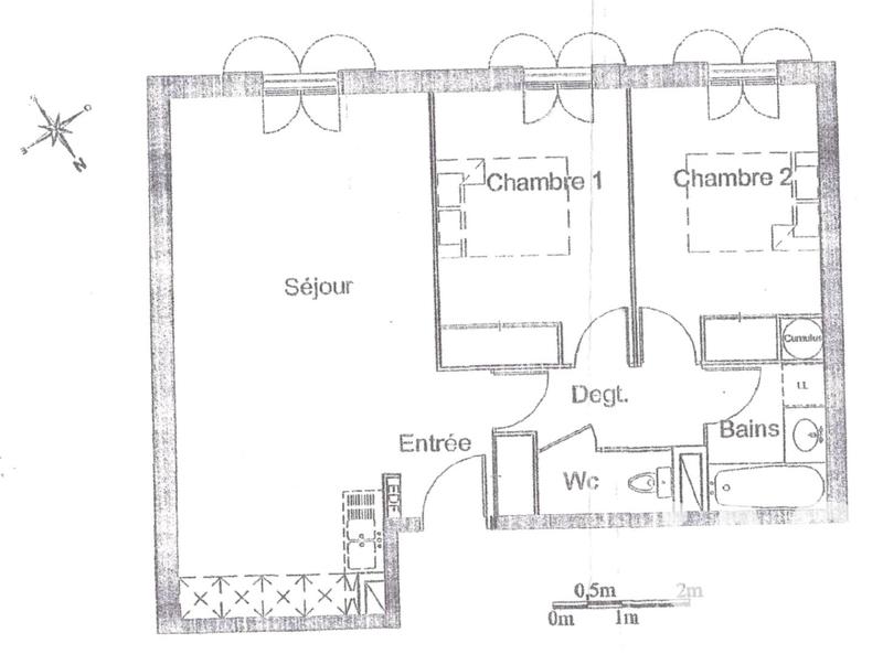 Appartement - 60 m² - 3 pièces