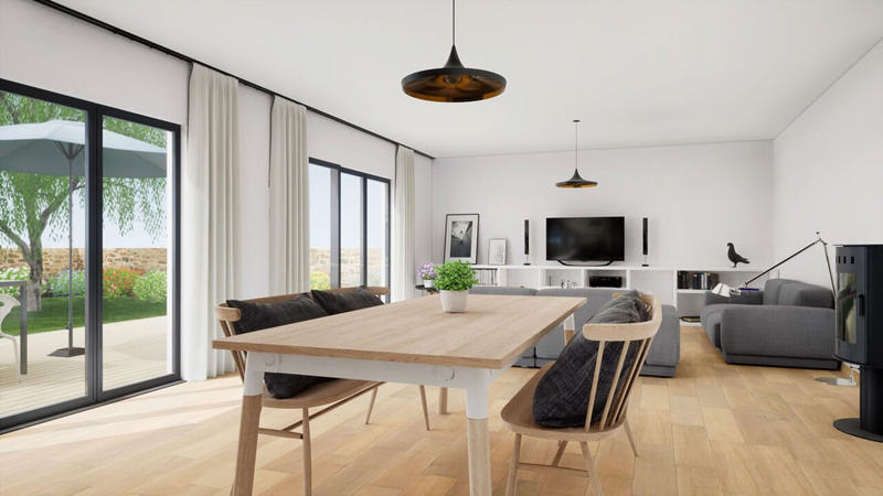 Appartement - 118 m² - 3 pièces