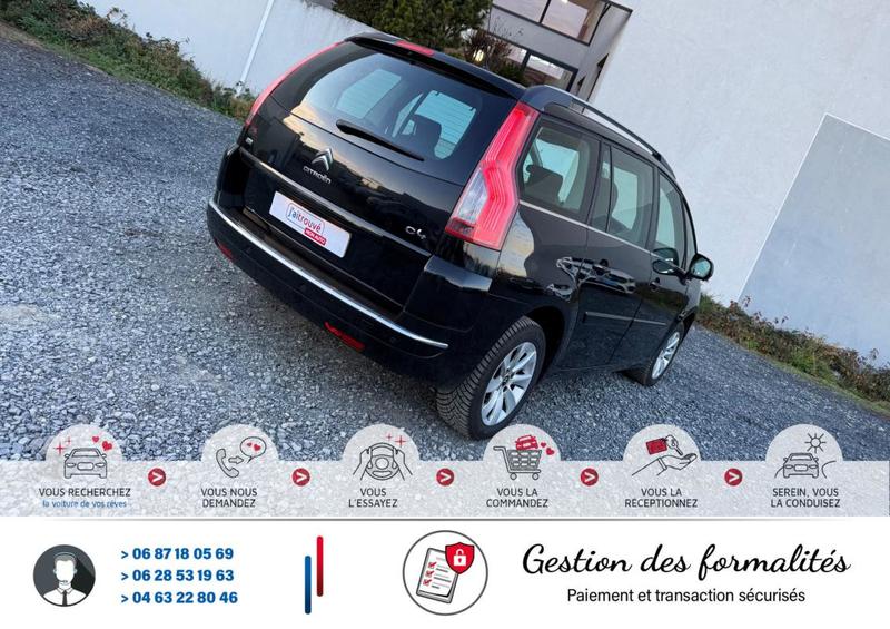 Citroën C4 Picasso Grand 1.6 e-HDi 110cv Seduction Palette au volant*Barres de toit*Ct Révision Kit Distribution Entretien Complet Ok*Véhicule Sous Garantie*100 Points Contrôles*CarteGrise Moitié prix (Véhicule plus 10 ans)*4 Pneus saisons ("M+S") Neufs*R