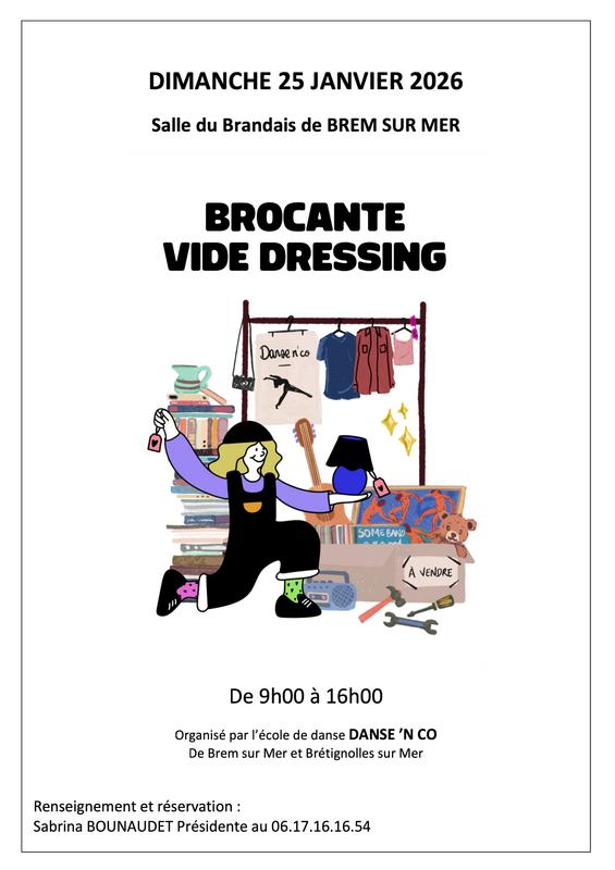 Brocante - vide dressing