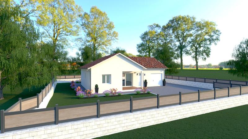 Maison - 73 m² - 3 pièces